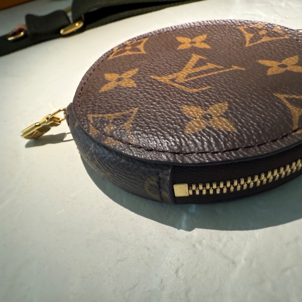 LOUIS VUITTON Multi Pochette Accessoires with dustbin, box and gift bag - Khaki - Picture 16 of 16